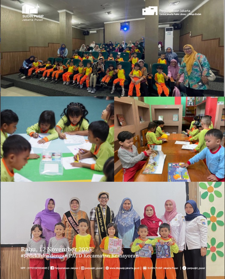 Ketupat Betawi Bersama Komunitas Mother Board Di Perpustakaan Jakarta Pusat